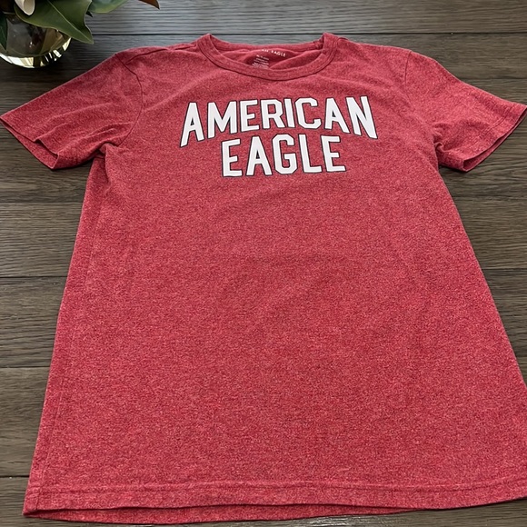 Men’s American Eagle red logo t-shirt - Picture 7 of 7